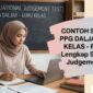 Soal dan pembahasan tes SJT PPG. Ilustrasi: Simetrik.