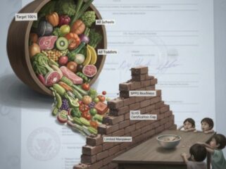 Bottleneck struktural program MBG. Ilustrasi: Simetrik.